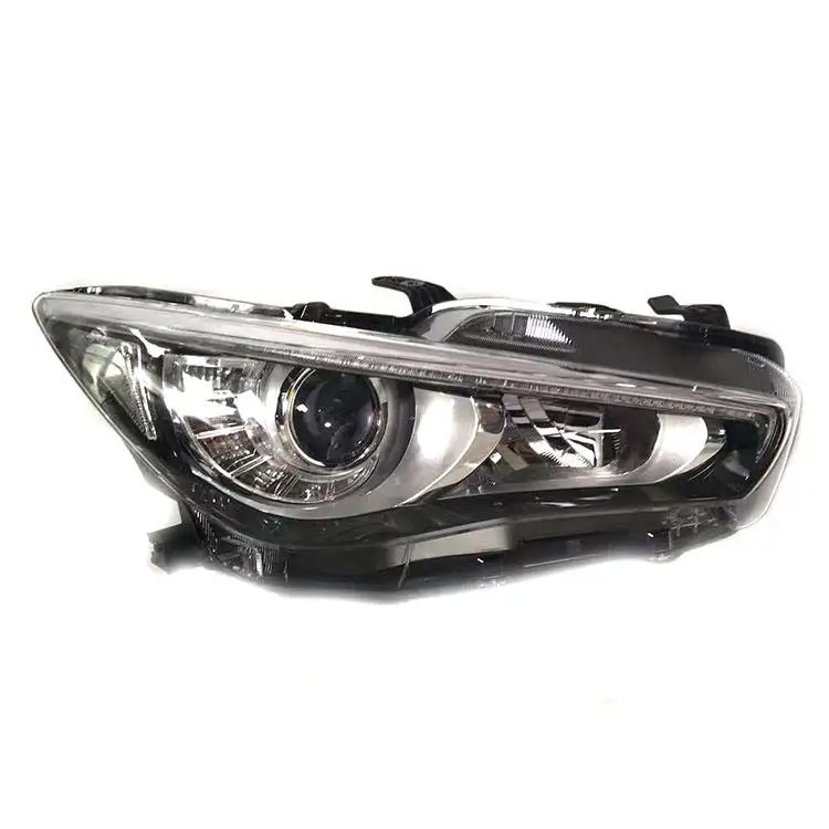 

2014-2017Infiniti Q50 Front Headlight Assembly High LED Headlight White Steering Long-lasting 12V Volta Model Car Light Bulb Fit