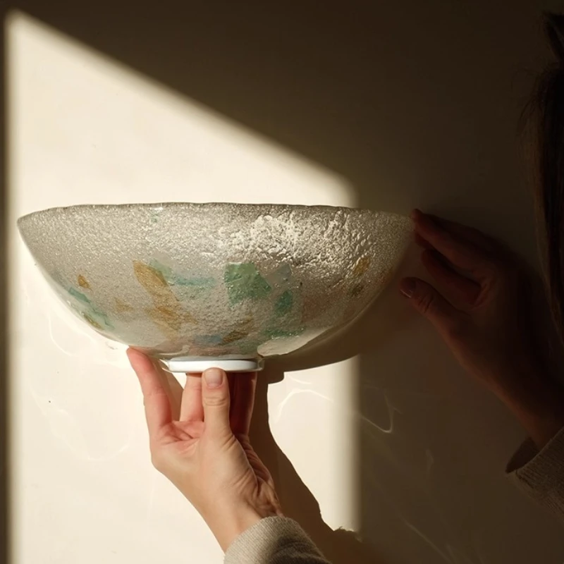 الفرنسية مصمم استدارة متجمد الزجاج وحدة إضاءة LED جداريّة مصابيح الإبداعية غرفة المعيشة غرفة نوم مطعم المطبخ جو الشمعدانات أضواء