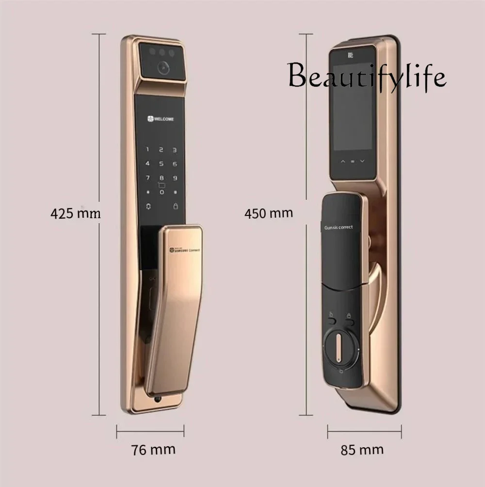 JB Face 3d Facial Recognition Doorbell With Camera Smart Digital Electronic Lock P30max For Samsung Smart Thing App Fingerpri