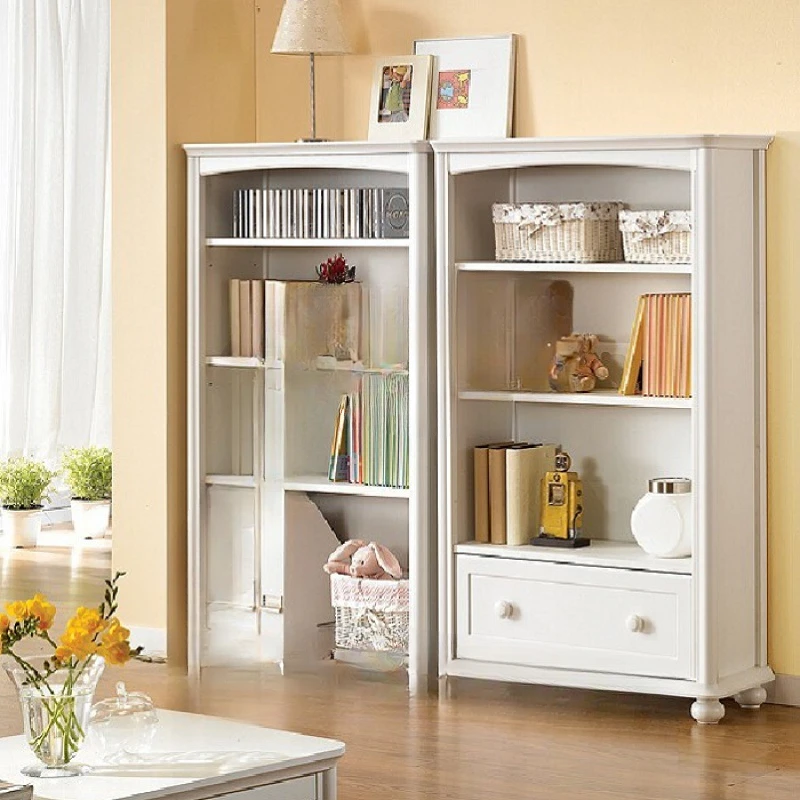 bookshelf solid wood partition environmentally friendly bookshelf combination bookshelf children's study display