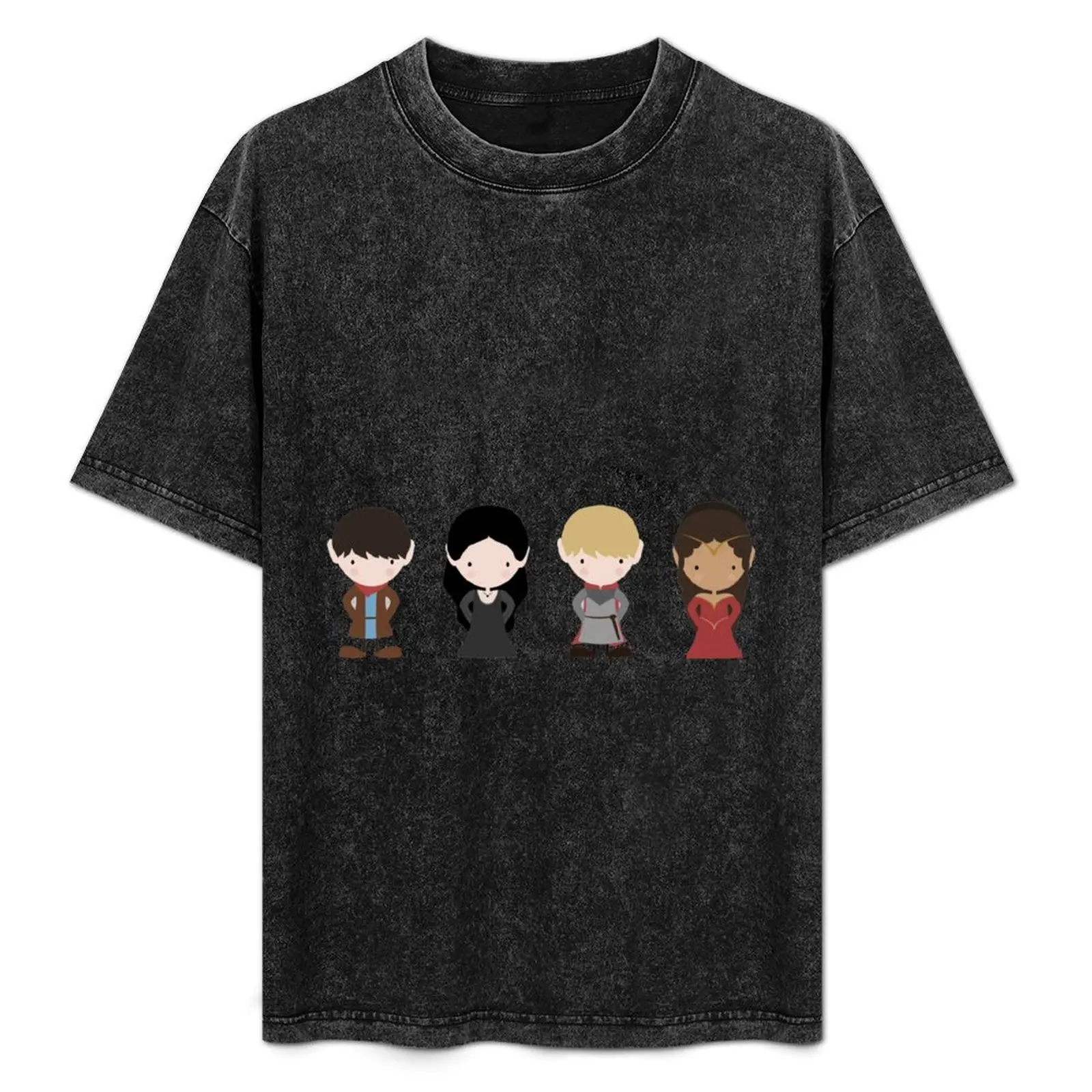 

Merlin, Morgana, Arthur, Guinevere T-Shirt street wear cheap stuff Louboutins kawaii clothes men clothes