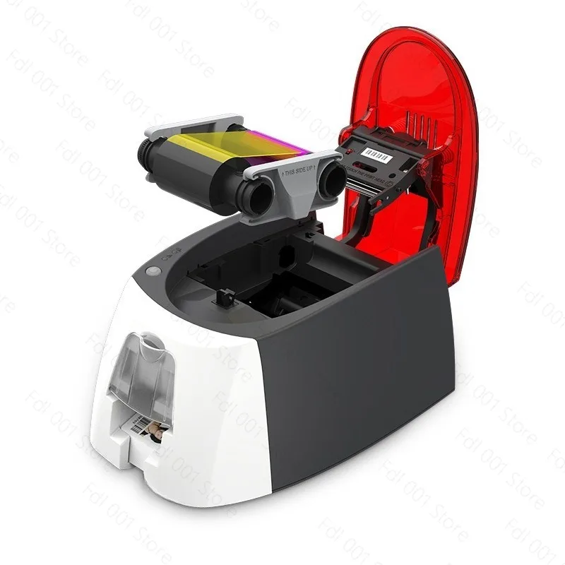 ID Card Printer for Employee Badge Access Control Plastic Card Maker