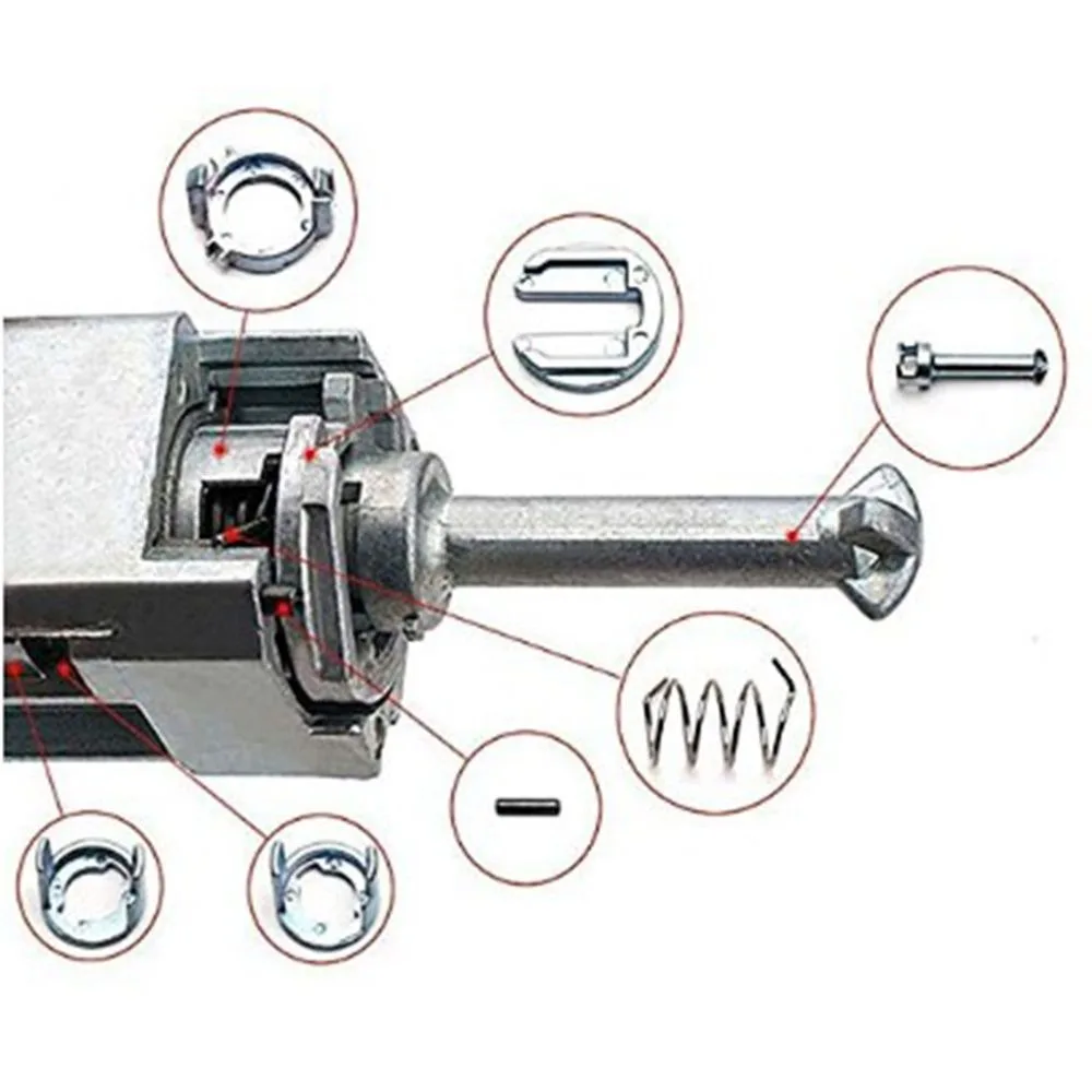 Voor Links Rechts Deurslot Vat Reparatieset 1998-2005 51218244049 Auto Slot Vat Reparatie Metaal Voor Bmw E46