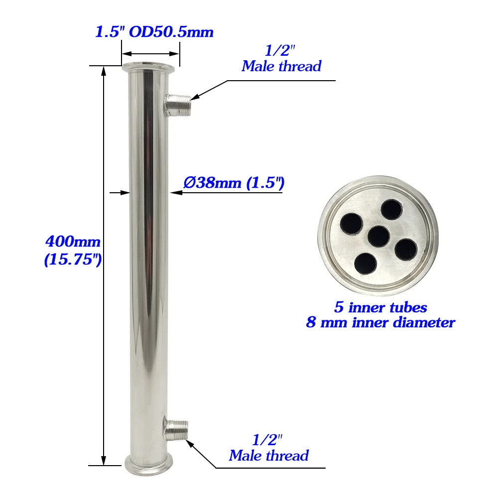 Variant: 1.5 inch condenser