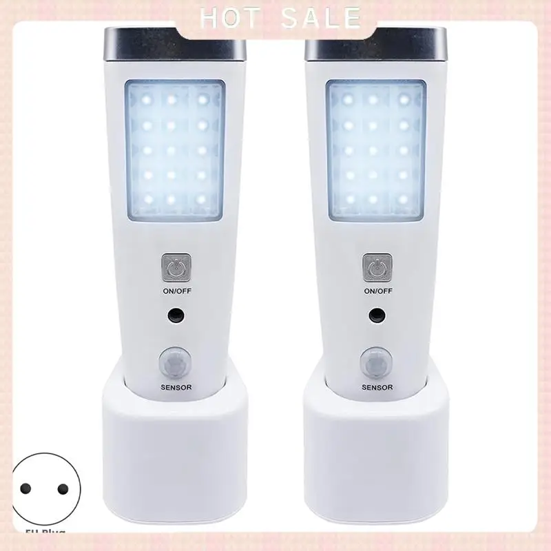 24-Hour Delivery 4X 4 In 1 Motion Sensor Wall Light, Power Off LED Night Light Flashlight, Rechargeable Emergency Flashlight EU