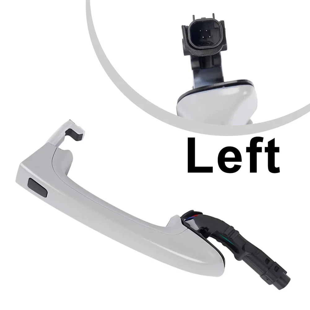 

Left Exterior Part Left Door Handle Factory Specification Fit Perfect Match Easy Installation Car Door Replacement
