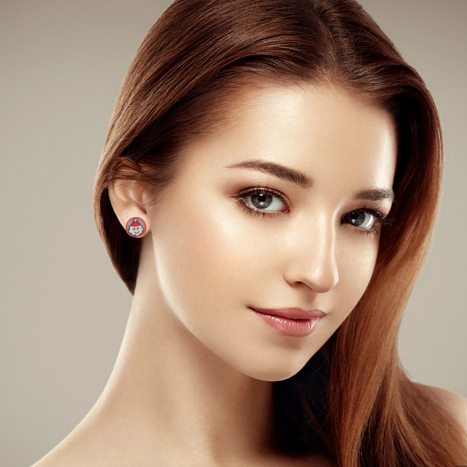 

100pcs Christmas Loose Bead Jewelry Making Diy Craft Polymer Clay Slice Bracelet Necklace Spacer Charms Accessories Decorative