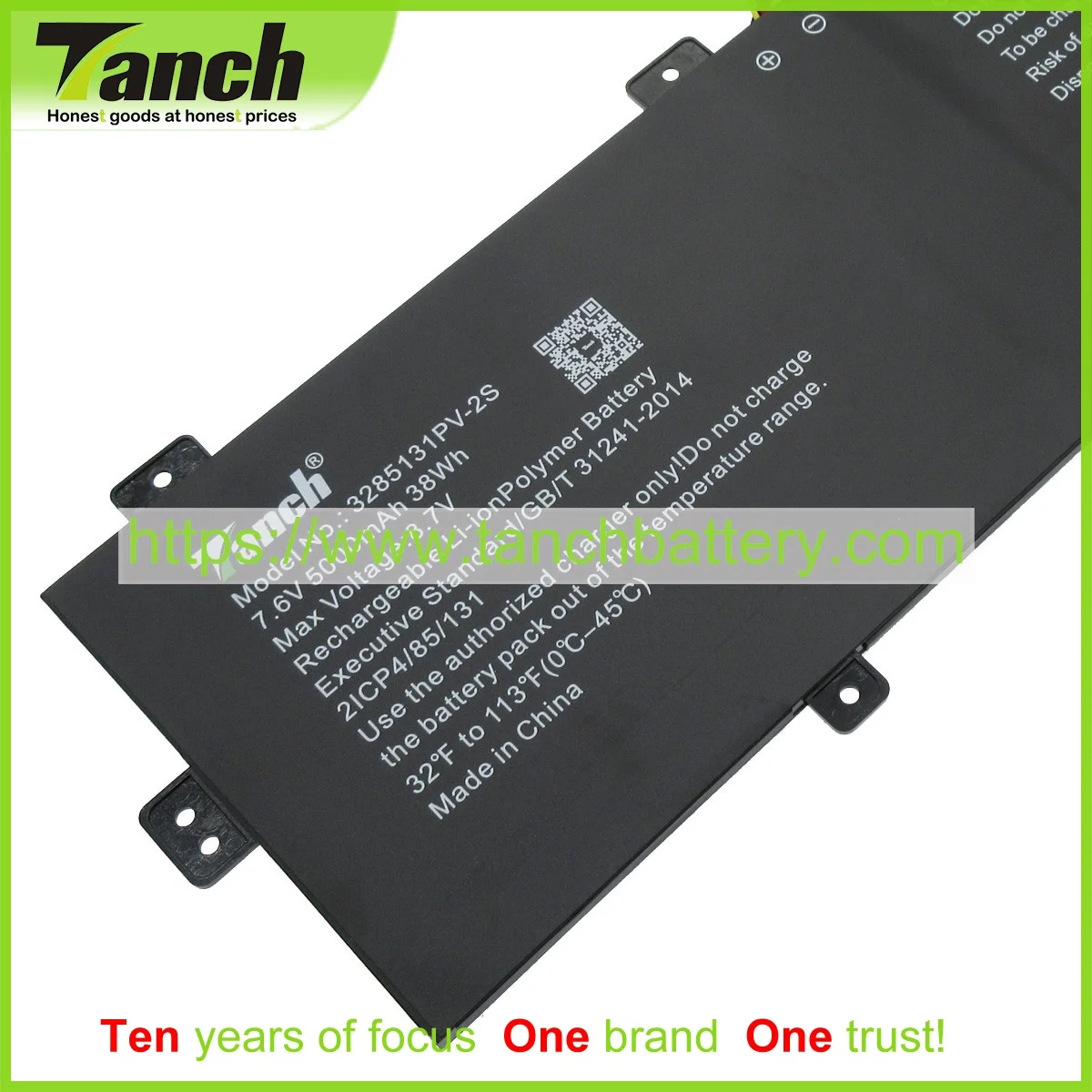 

Tanch Laptop Batteries for JUMPER EZbook S5 U3285131P-2S1P Zed Air Plus,7.4V,4 cell