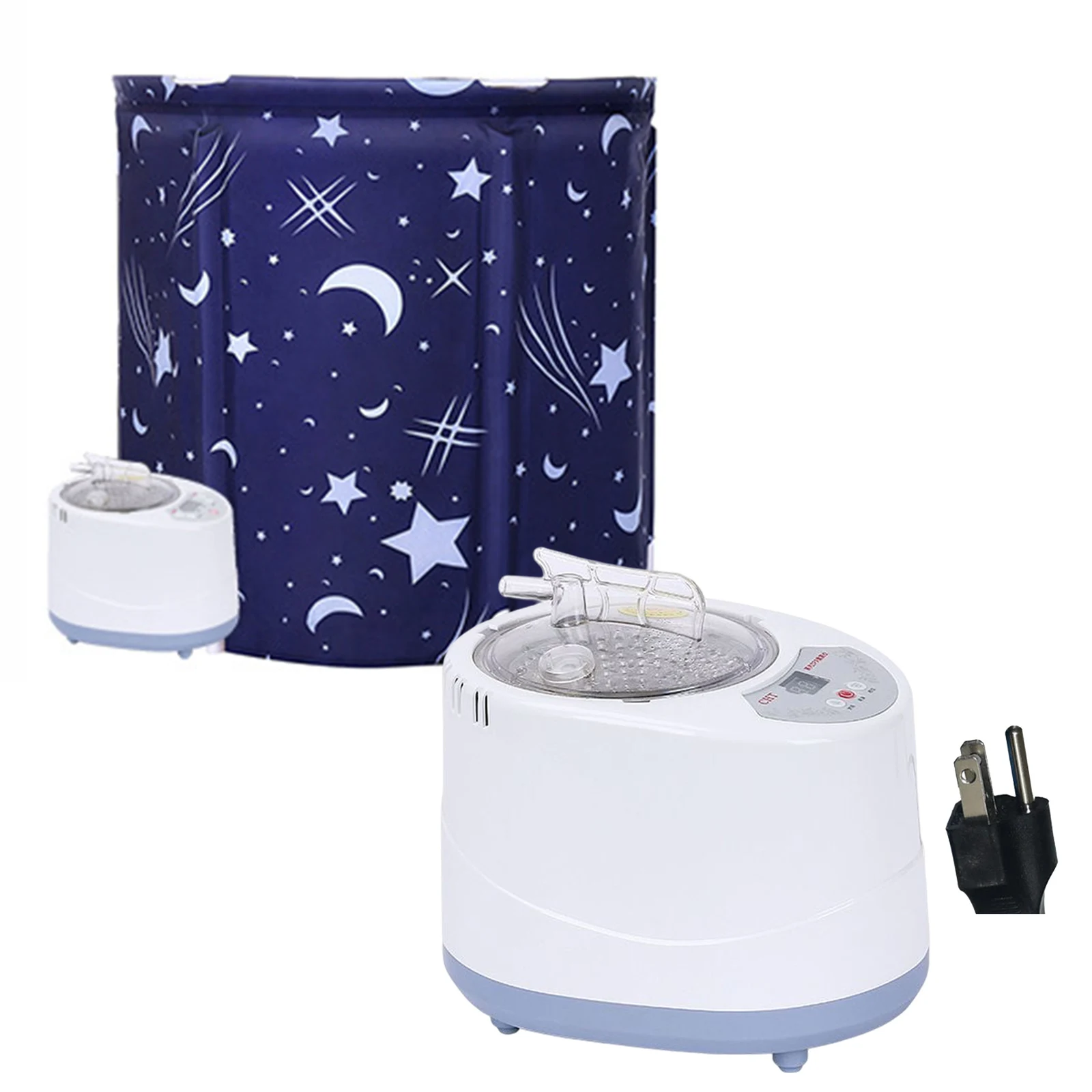 Portable Steam Sauna US Plug 3L Sauna Steamer Machine 9 Temperature Levels Home SPA for Fumigation Machine