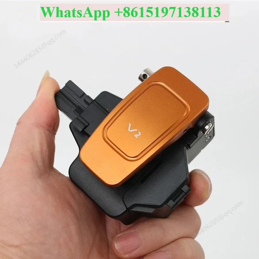 V2 Optical Single Fiber Cleaver, One-action Fiber Cutter Cleaver Tool for Fusion Splicer
