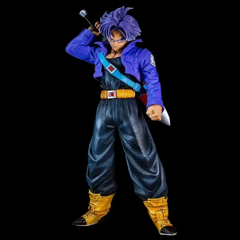 Dragon Ball Future Warrior Figure Trunks Vegeta Action Figures Super Saiyan Gk Statues Collect Model Room Decor Adult Kids Gifts