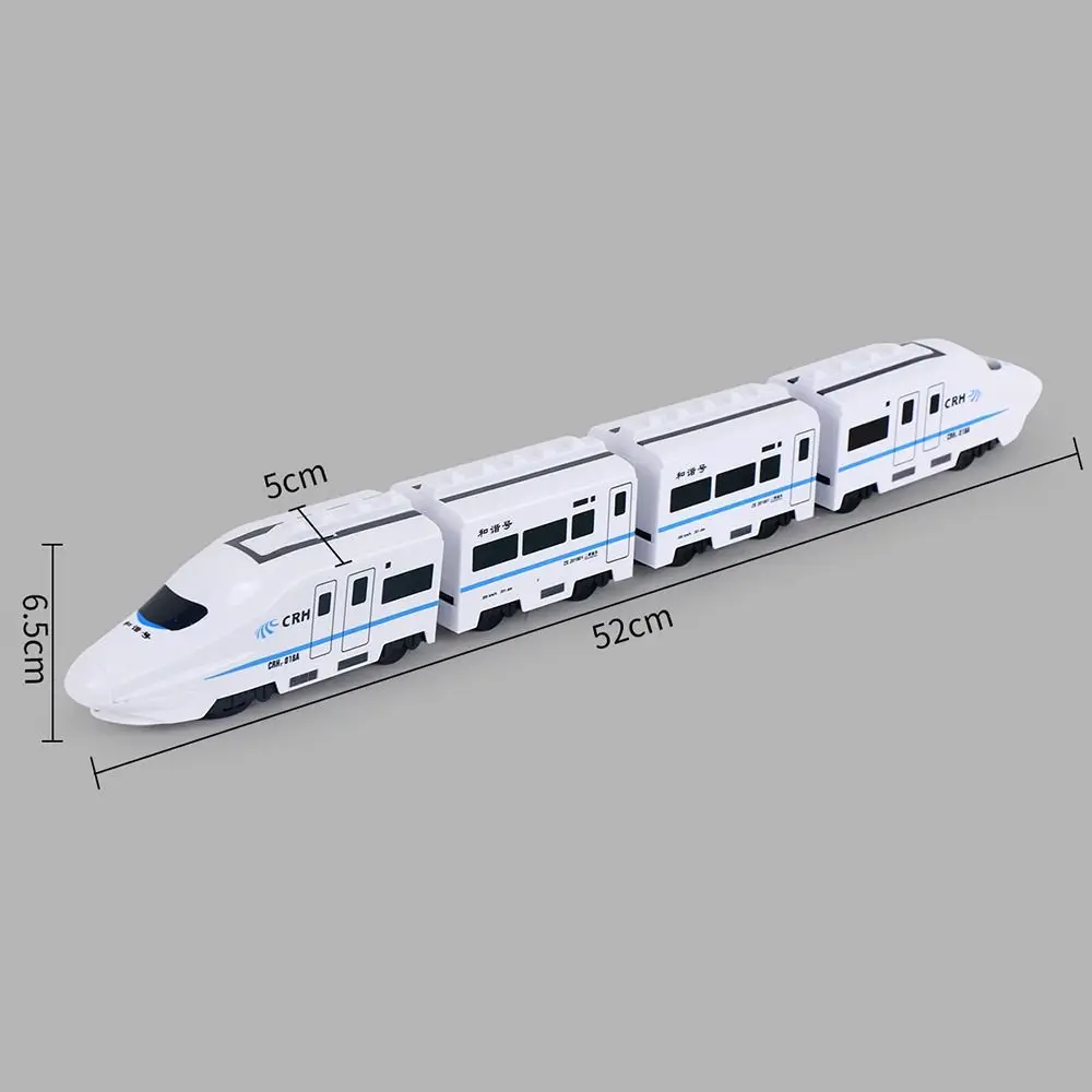 Simulation Harmony Building  High Speed Railway DIY Block EMU Model Train