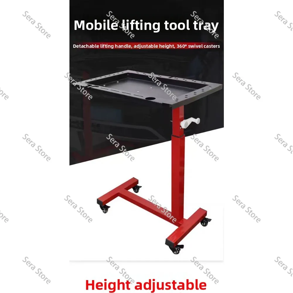 Mobile Lifting Tool Tray - Heavy Duty Organizer for Engine Repair & Maintenance