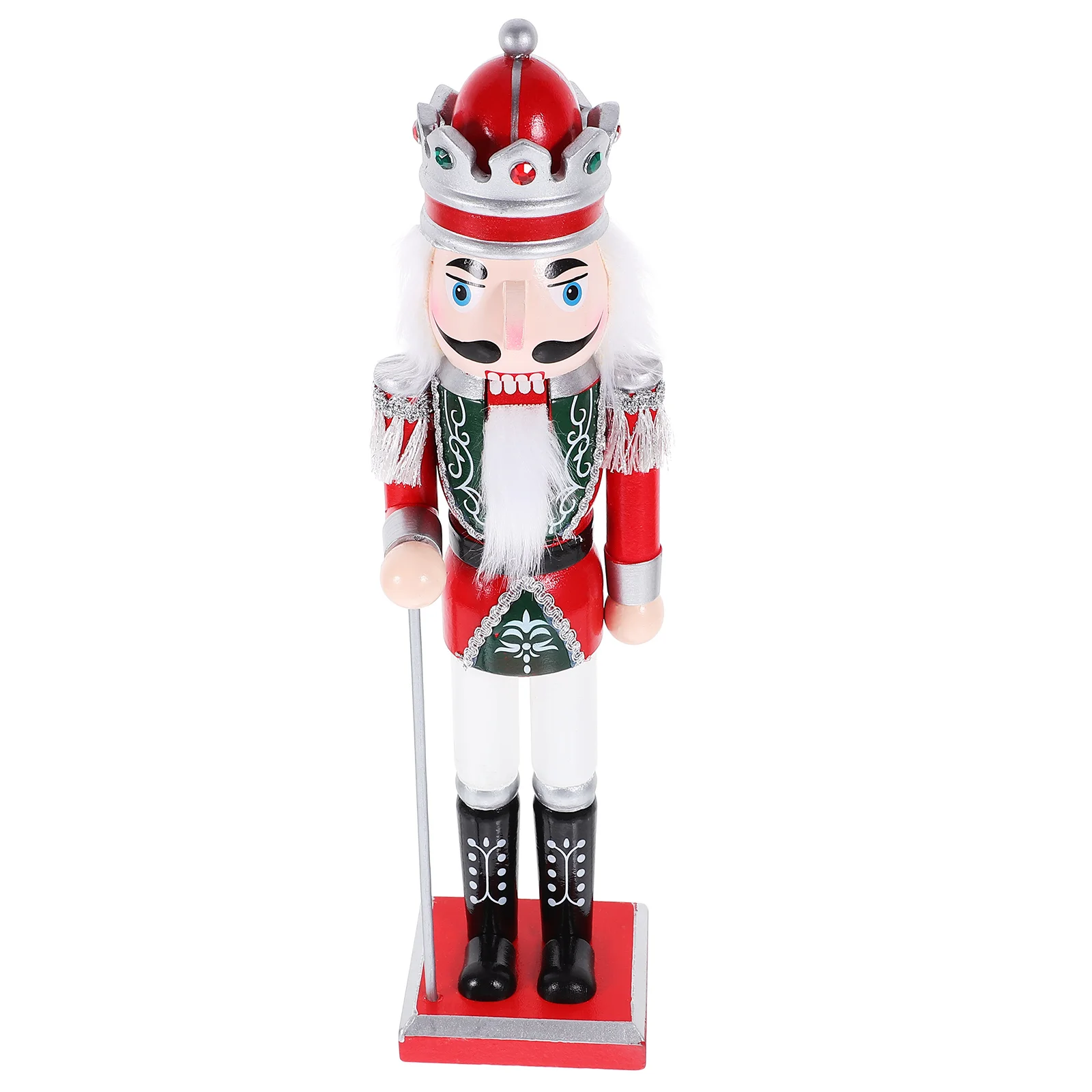 

Festival Nutcracker Soldier Sturdy Wood Gift Family Friends Colleagues Xmas Decoration