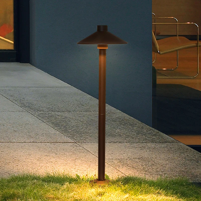 LED Outdoor Waterproof Lawn Lamps Garden Creative Umbrella Lamps Aisle Path Lights Decorative Yard Landscape Plug-in Lamps