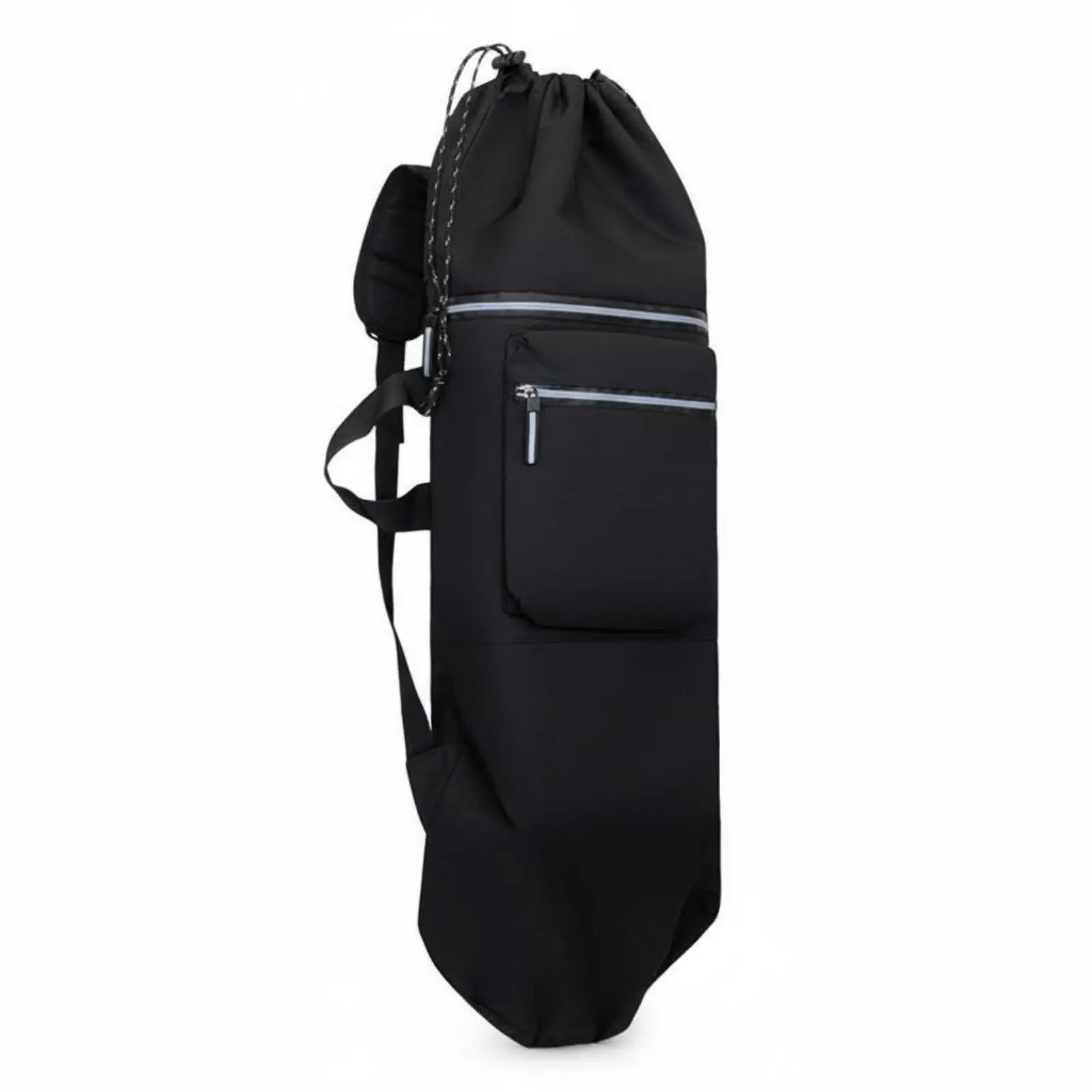 Skateboard Case Drawstring Closure Protective Backpack Shoulder Strap Carrier for Longboard Travel
