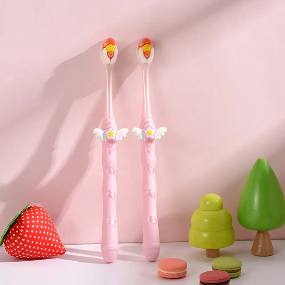 

Новая зубная щетка Fairy Stick с мягкой щетиной, портативная многофункциональная зубная щетка для пар с широкой головкой, инструмент для чистки зубов полости рта