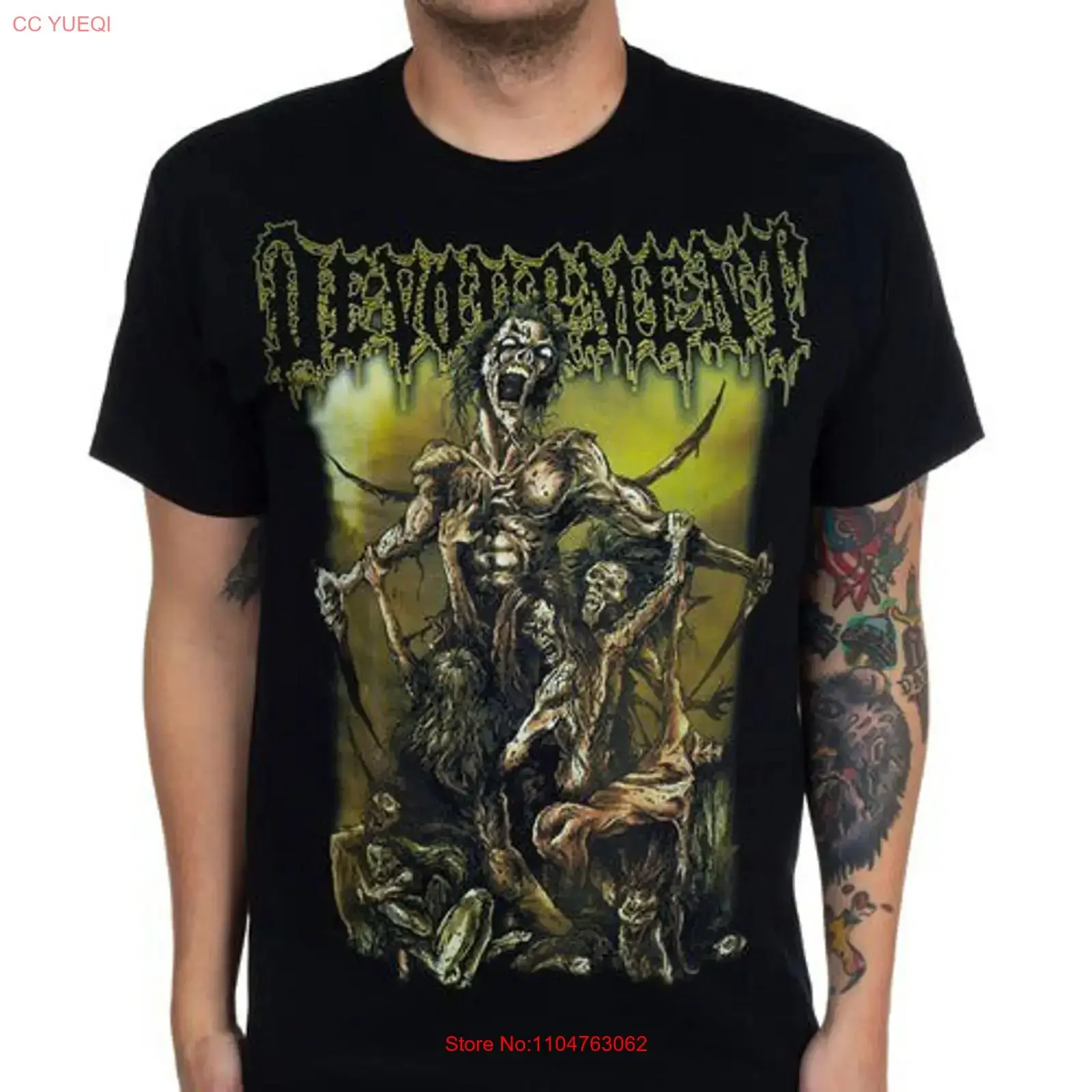 Devourment Butcher the Weak T Shirt Black  All Size S 234XL vintage Washed Comfortable Casual Breathable Slightly graphic