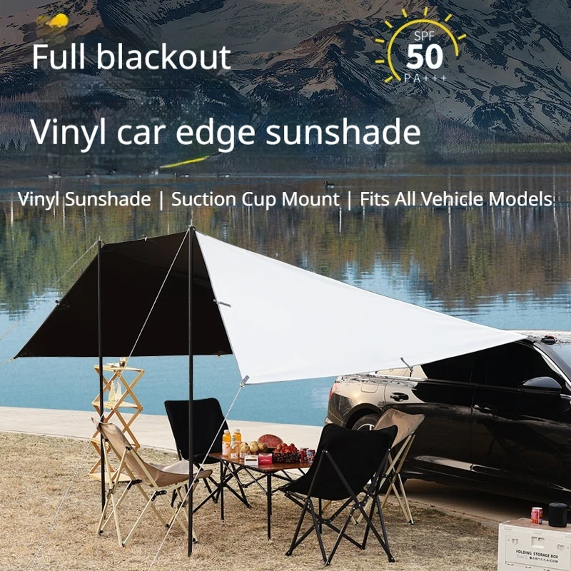 

Car Side Tent, Camping Vinyl Canopy, Portable Outdoor Outing