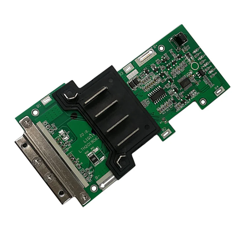 Placa de circuito de protección de carga PCB de batería de litio A96I-2X para AEG RIDGID 18V 3.0Ah 9Ah indicador de batería LED