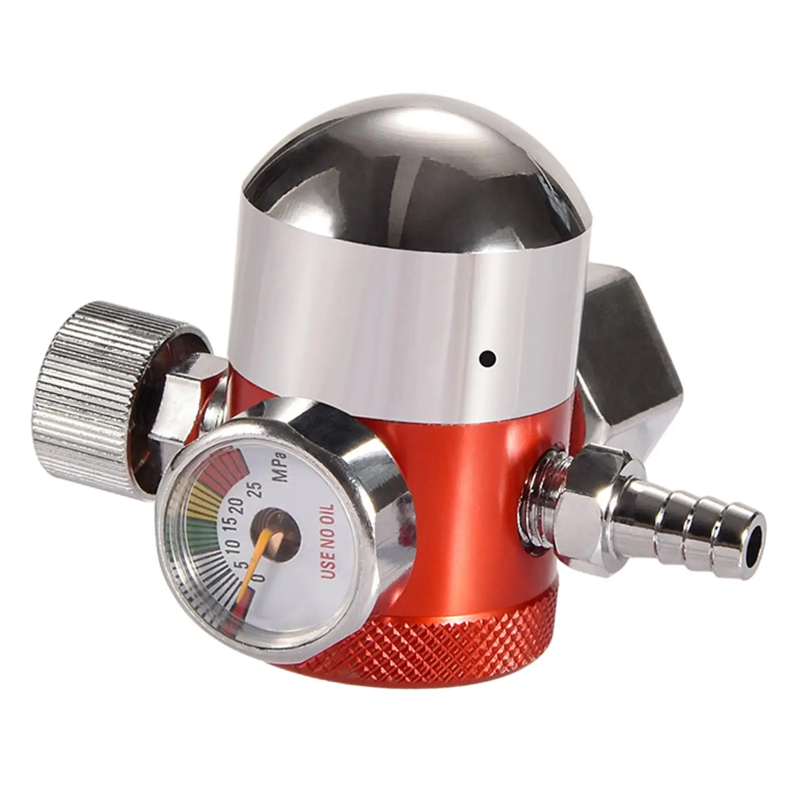 アルゴン溶接用圧力調整器アダプター 正確な読み取り合金材料 M16x1.5