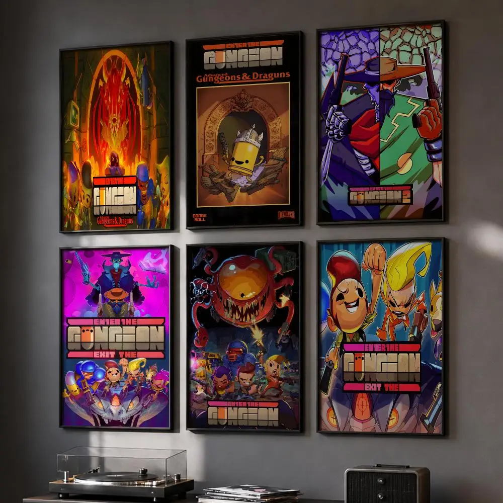 E-Enter The G-Gungeon RLK Poster HD Home Wall Stickers House Hallway Living Room Bedroom Bar Office Decor Art Prints