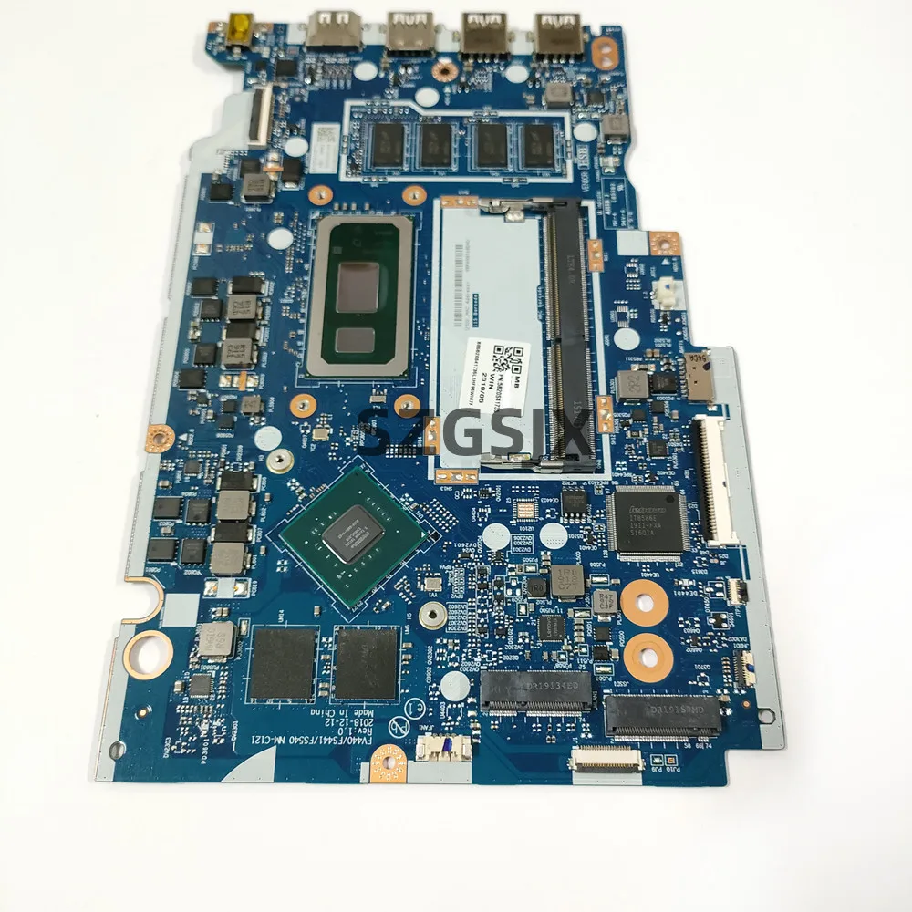 Imagem -05 - Laptop Mainboard para Lenovo Ideapad S14515iwl V15-iwl Nm-c121 Gpu:mx110 2gi58265u I79565uram 4gb Fru 5b20s41733