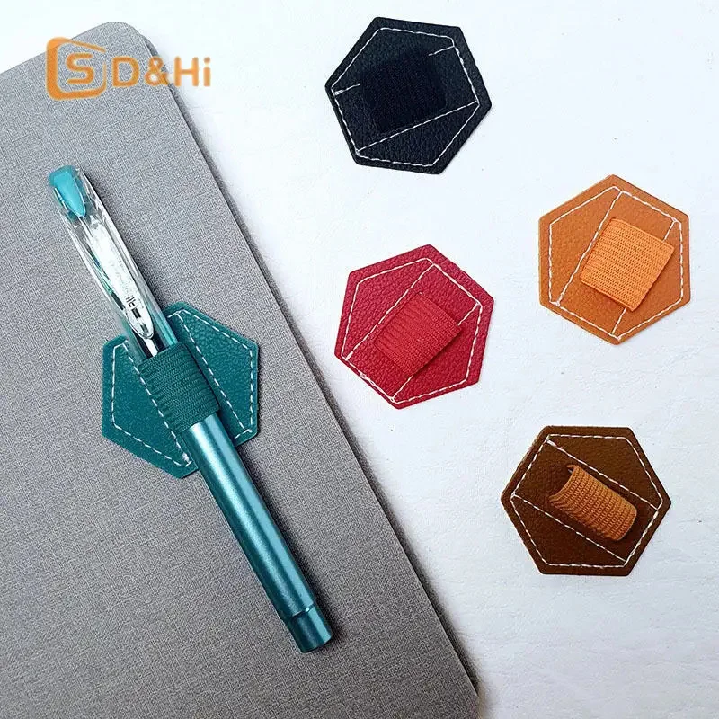 

PU Self-adhesive Pen Holder Ipad Capacitive Pen Holder Self-adhesive Pen Clip Elastic Band Tablet Self-adhesive Pen Clip