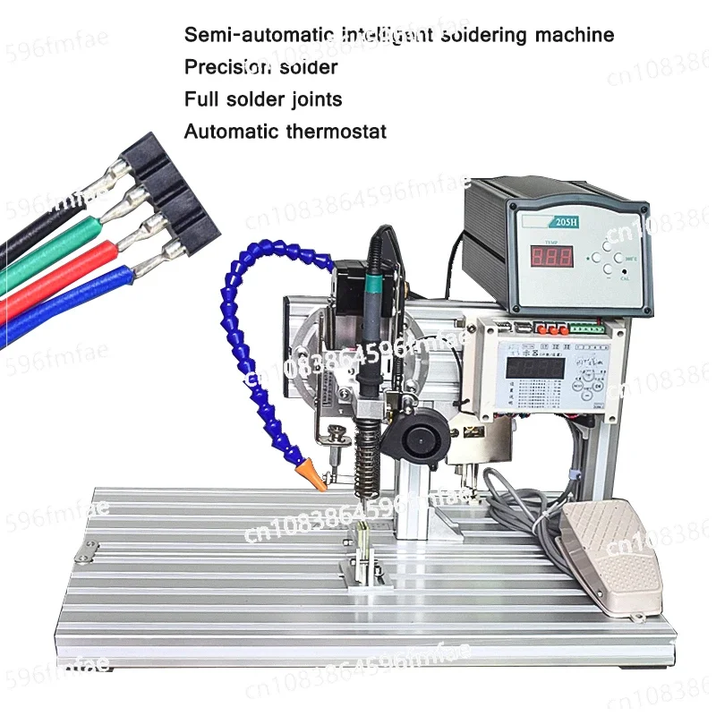 Semi-Automatic Foot-Operated Soldering Machine Small Circuit Board Wire Welding Equipment Automatic Constant Temperature