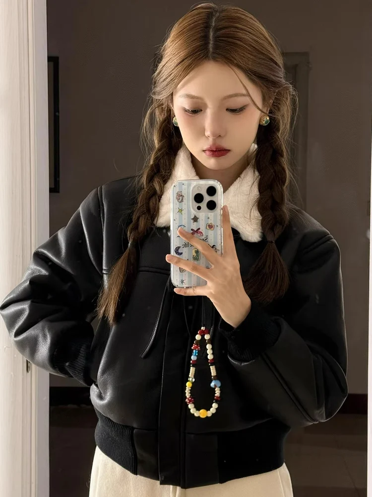 inverno-2025-donna-thiened-fce-foderato-ort-biker-jaet-bla-pu-pelle-calda-pendolarismo-sle-stand-fit-lungo-sve-zi