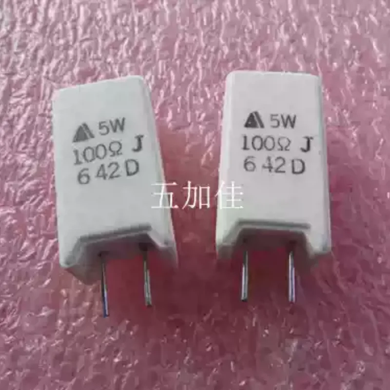 10-100pcs SQM 3W 1 Ω 5J 1.5R Taiwan vertical cement resistor