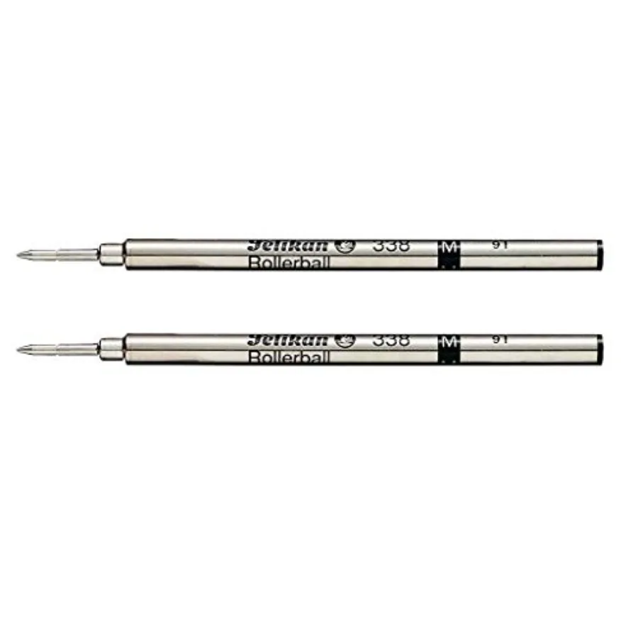 

338 Medium Rollerball Refill - Black Pack of 2
