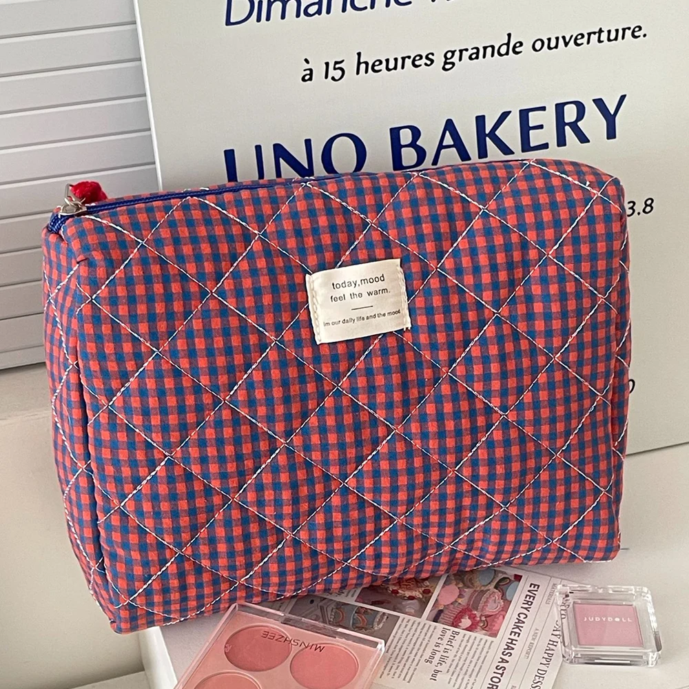Airfriend Make-up-Tasche, rosa Kosmetiktasche für Mädchen, weiches Make-up, niedliche Kosmetiktasche, Kulturbeutel, Organizer, Reise-Kosmetiktasche für Damen – Detail 10