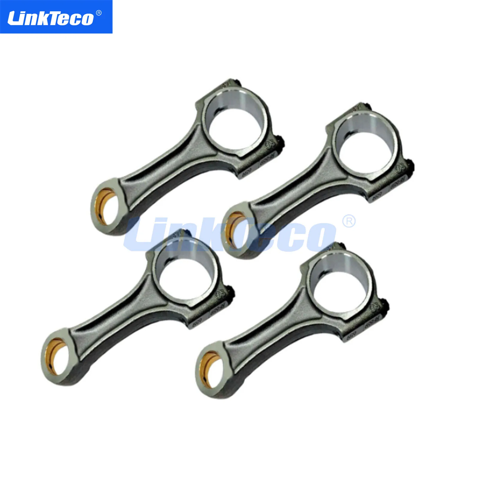 4pcs Connecting Rod For LAND ROVER Freelander Discovery Range Rover Jaguar 2.2D 224DT LR051836 LR019693 C2S43982 6G9Q6200BA