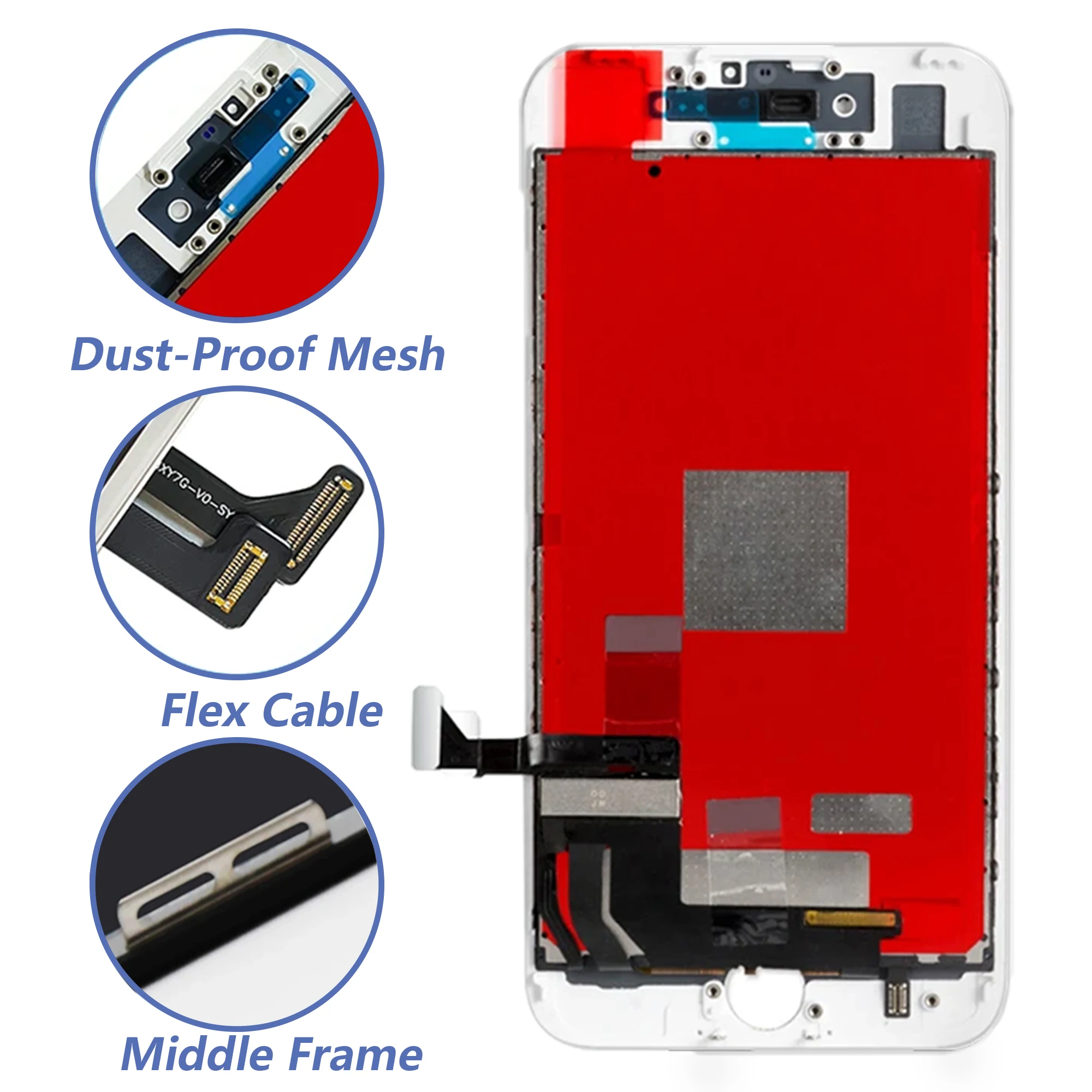 AAA+ LCD Screen For iphone 6 7 8 6s plus 7 8 Plus Screen Replacement Diaplay For iphone 5 5S 5C 5se LCD Touch Screen Digitizer