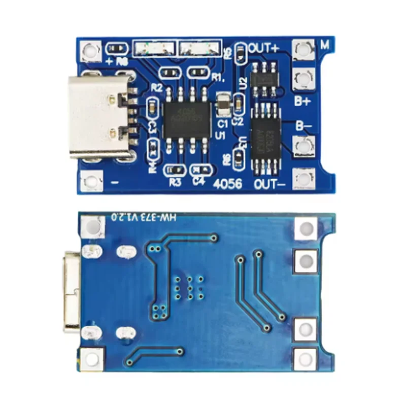 5Pcs/10Pcs TP4056 5V 1A Type-c USB 18650 보호 기능이 있는 리튬 배터리 충전 보드 충전기 모듈 이중 기능 1A 리튬 이온