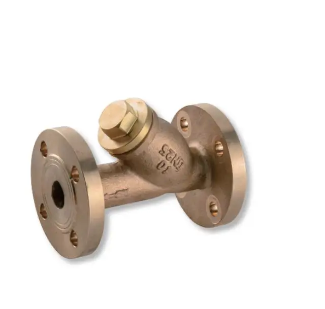 Y Shaped Brass Strainer Filter Y-shaped Filter Check Valve