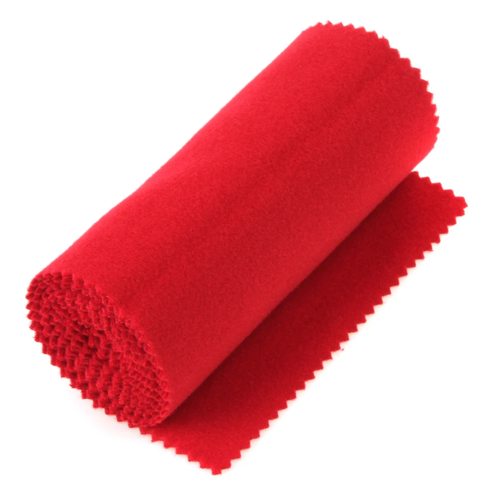 Soft Red Washable Piano Keyboard Protective Dust Cover Cloth for 76-88 Key Piano Cleaning Care Accessories 125x15cm/49.2x5.9inch