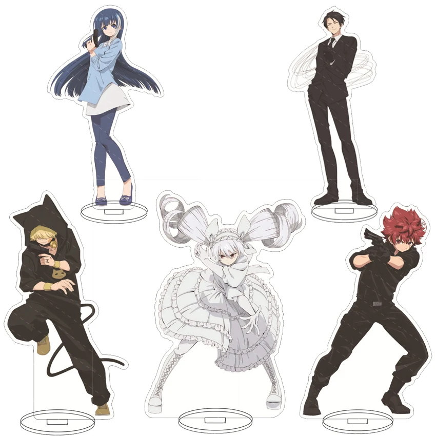 16CM Anime Acryl-Standfigur Mission: Yozakura Family Taiyo Asano Yozakura Mutsumi Yozakura Kyōichirō Cosplay-Figur Ornamente Geschenke