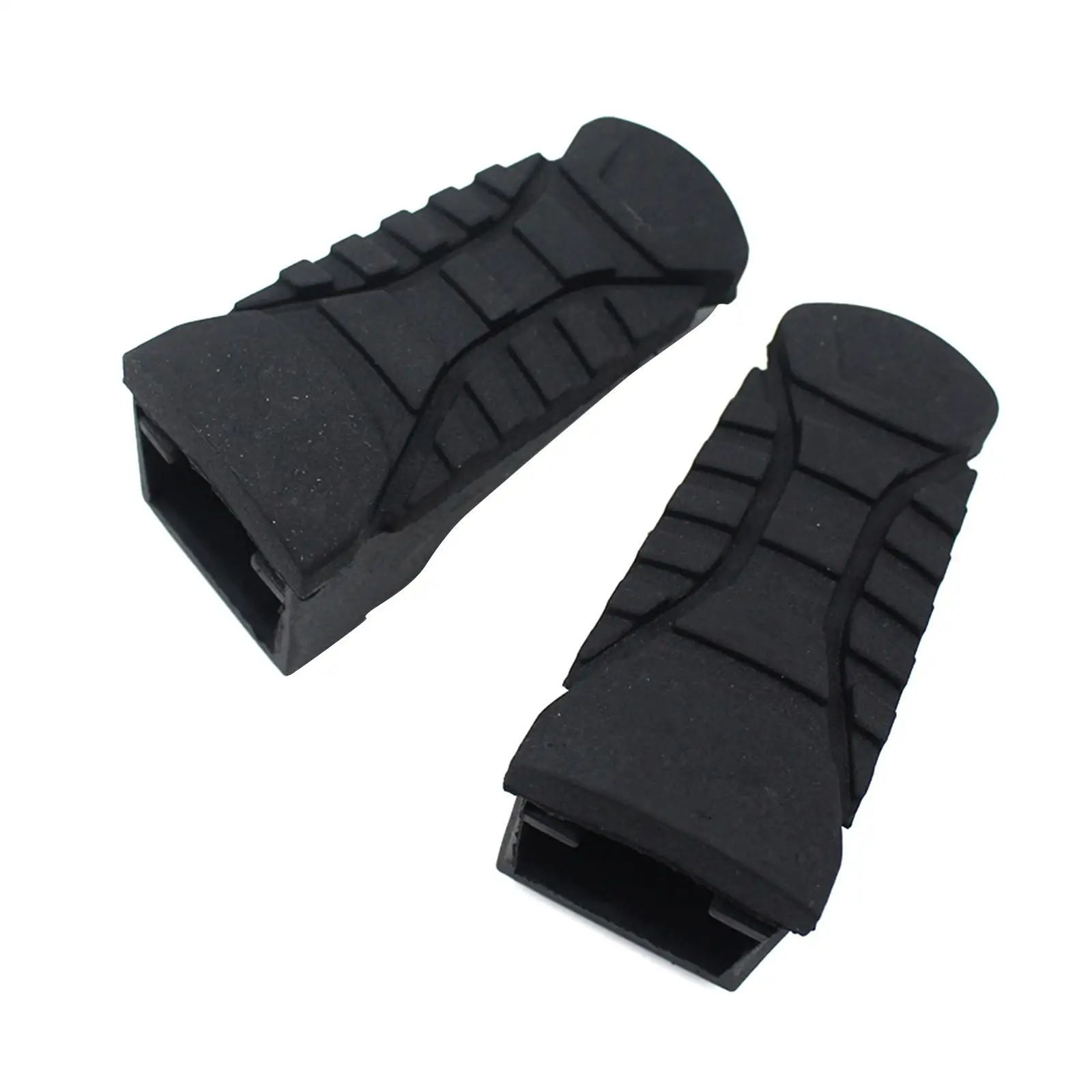 Motorbike Accessories Footrest Pedal Rubber Pad Non Slip Replacement Cover for Rear Support