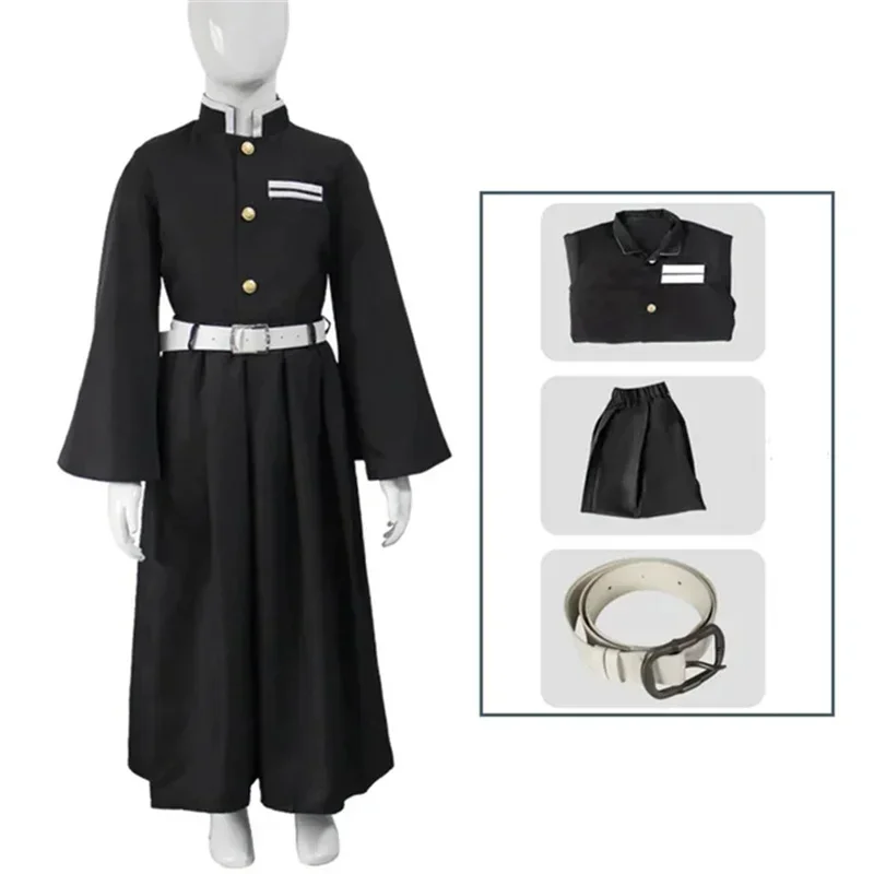 2025halloweenAnime Demon Slayer Cosplay Kimetsu No Yaiba Tokitou Muichirou Cosplay Costume Kisatsutai Uniform Wig  Party Clothes
