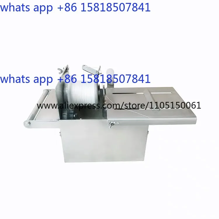 Manual 32mm 42mm 52mm Sausage Binding Machine 304 Stainless Steel Sausage Knotter Sausage Processing Equipment