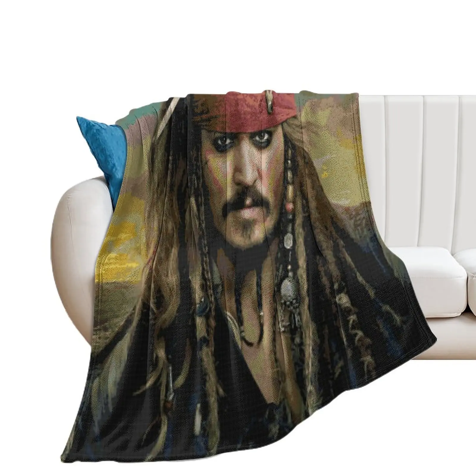 wallpaper Depp Cool Throw Blanket Cute Furry Plaid on the sofa Blankets