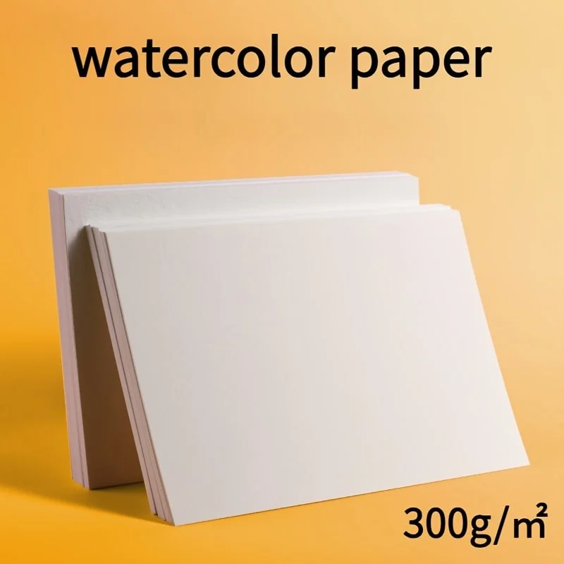20 Sheets 32K Watercolor Paper 100% Cotton 4.9X7