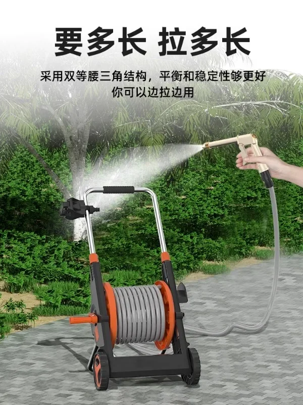 Rubinetto domestico, pistola ad acqua per autolavaggio, pistola a spruzzo ad alta pressione, tubo dell'acqua dolce per irrigazione, testa di spruzzo pressurizzata