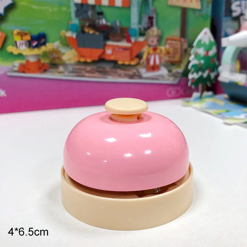 Call Bell Guests Restaurant Order Bell Bar Counter Ringing Single Bell Dining Reception Bell Table Summoning Bell Childrens Toy - Image 5