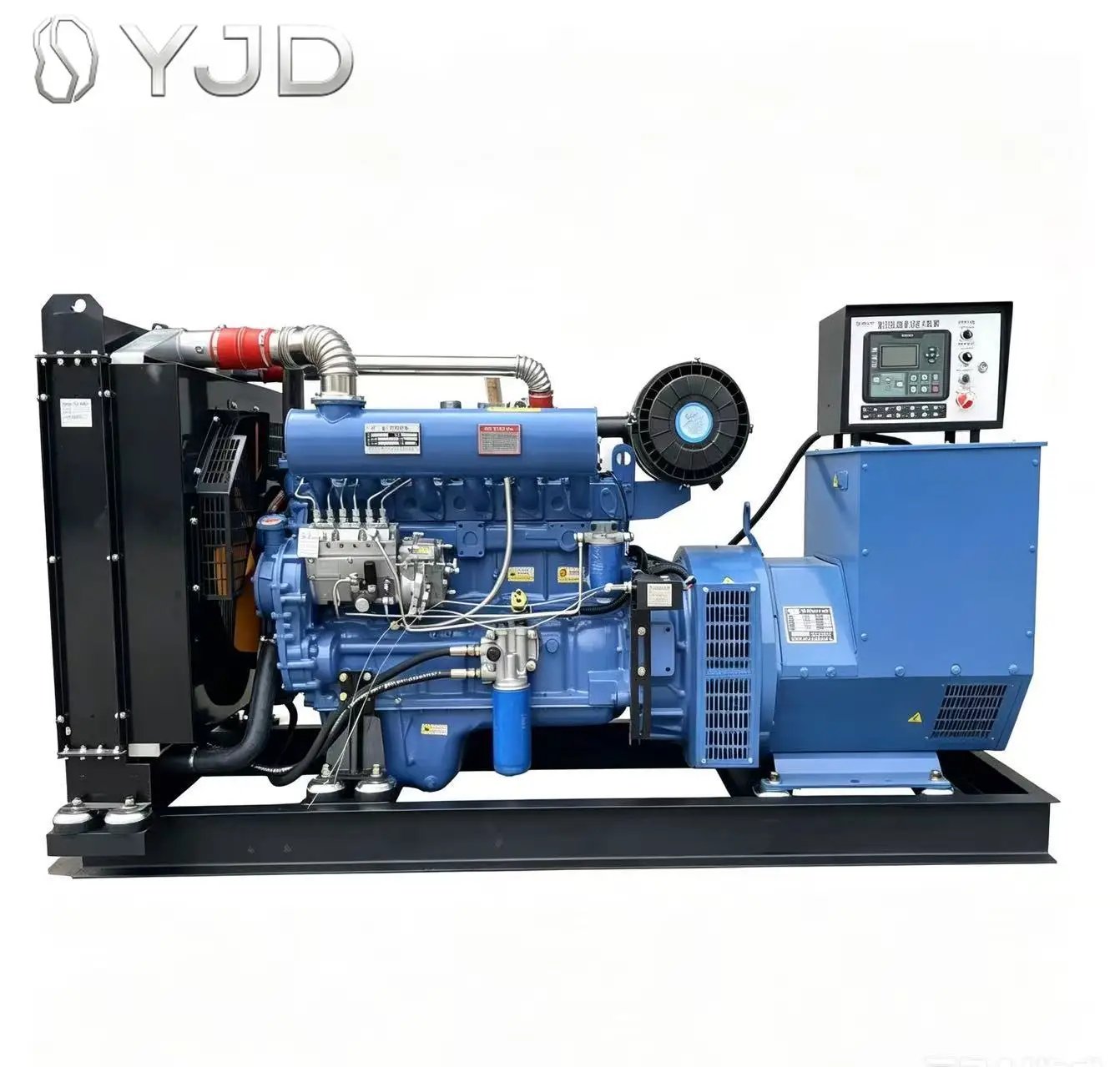 Weif-ang R6D18IZLD 165KW 205KVA Water-Cooled Open Frame Diesel Generator Set Auto Start ATS 50/60Hz 400V/110V 1500/1800RPM