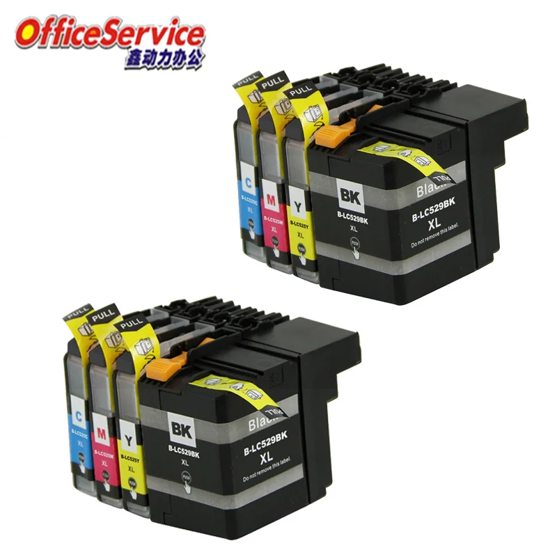 LC539 LC535 LC599 LC595 LC509 LC505  LC529 LC525 Ink Cartridge Compatible For Brother DCP-J105 MFC-J200 DCP-J100 printer