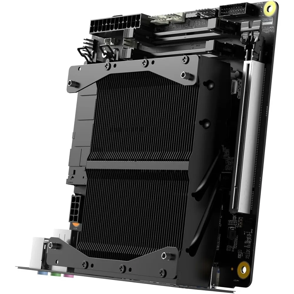 Mini ITX NAS Motherboard AMD Ryzen 9 8945HX 16 Cores 32 Threads PCIe 5.0 x16 Dual M.2 DDR5 HDMI DP USB-C 2.5G LAN