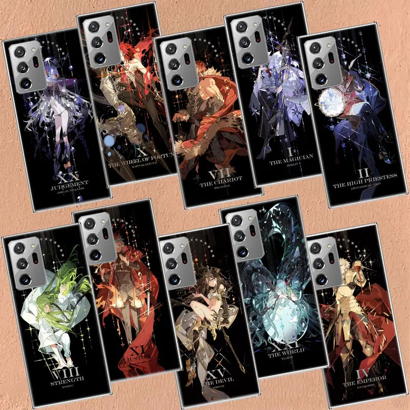 Fate Grand Order FGO Tarot чехол для телефона для Samsung A14 A24 A34 A54 Galaxy A71 A51 A41 A31 A21S A21 A70S A50S A40 A20S A20E A